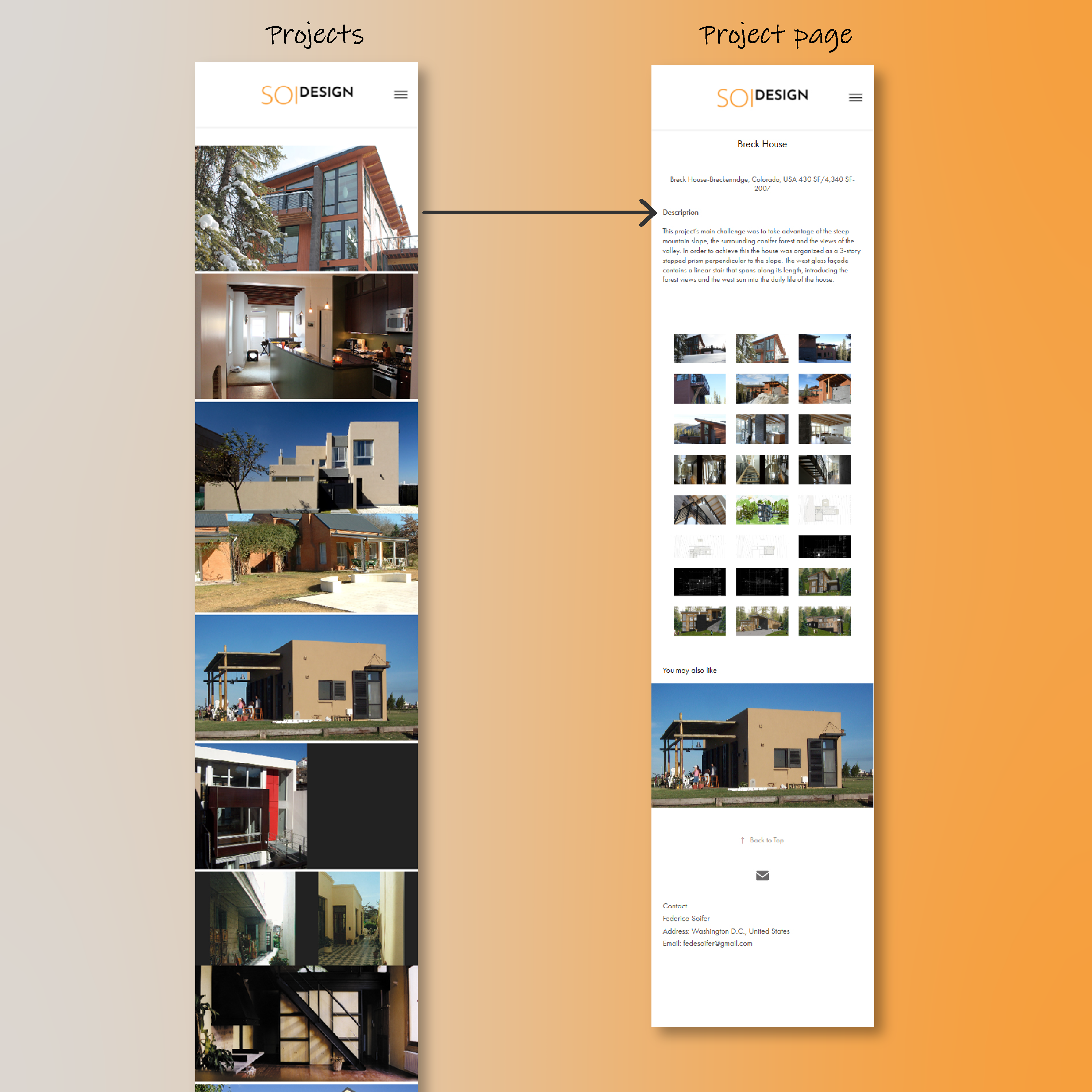 Mobile-first approach – Optimized content flow and visual hierarchy for small screens.